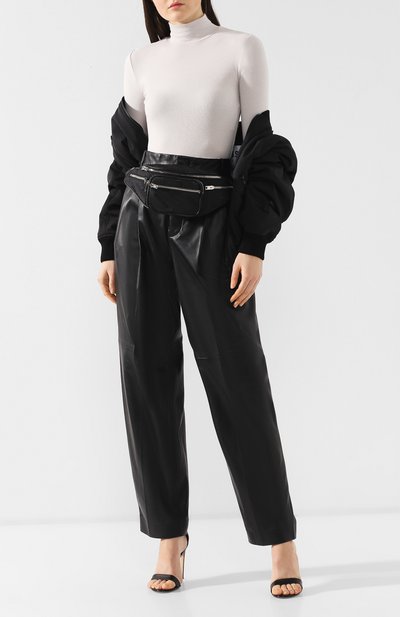 Водолазка из смеси вискозы и шерсти ALEXANDERWANG.T бежевого цвета по цене 31950 руб., арт. 4C491049B6, фото 2 Водолазка из смеси вискозы и шерсти ALEXANDERWANG.T, арт. 4C491049B6, фото 2