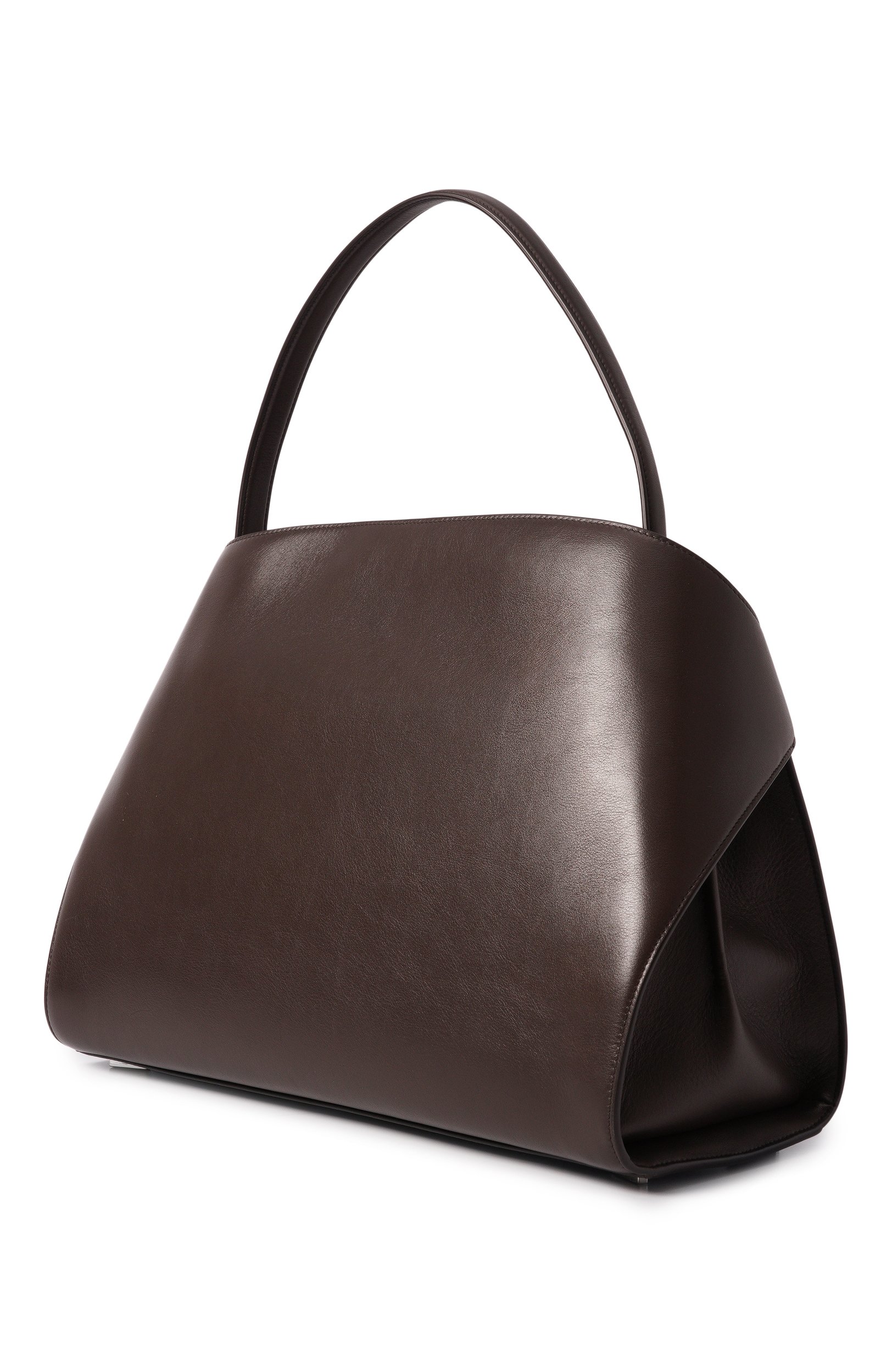 Сумка hug large FERRAGAMO темно-коричневого цвета по цене 387500 руб., арт. 219939/795206, фото 4 Сумка hug large FERRAGAMO, арт. 219939/795206, фото 4