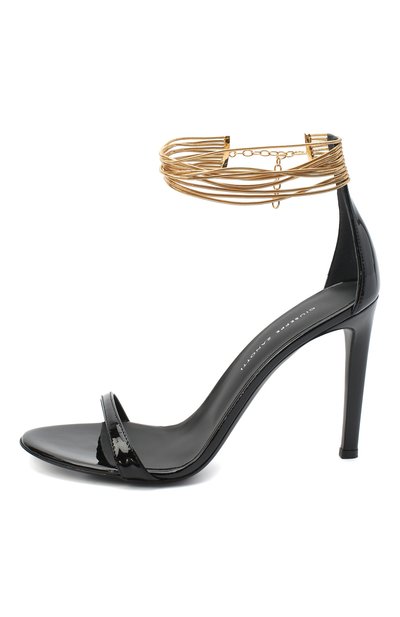 Кожаные босоножки GIUSEPPE ZANOTTI DESIGN, арт. I000036/001, фото 3