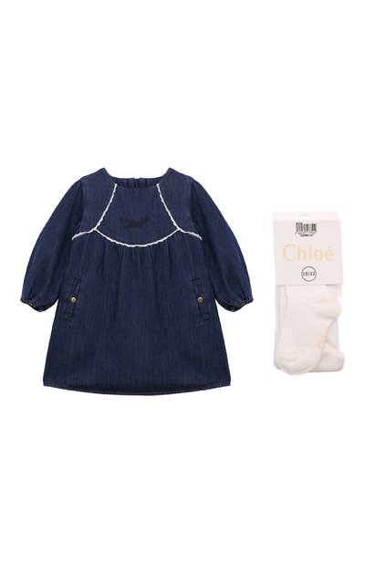 Комплект из платья и колготок CHLOÉ, арт. C20388., фото 1