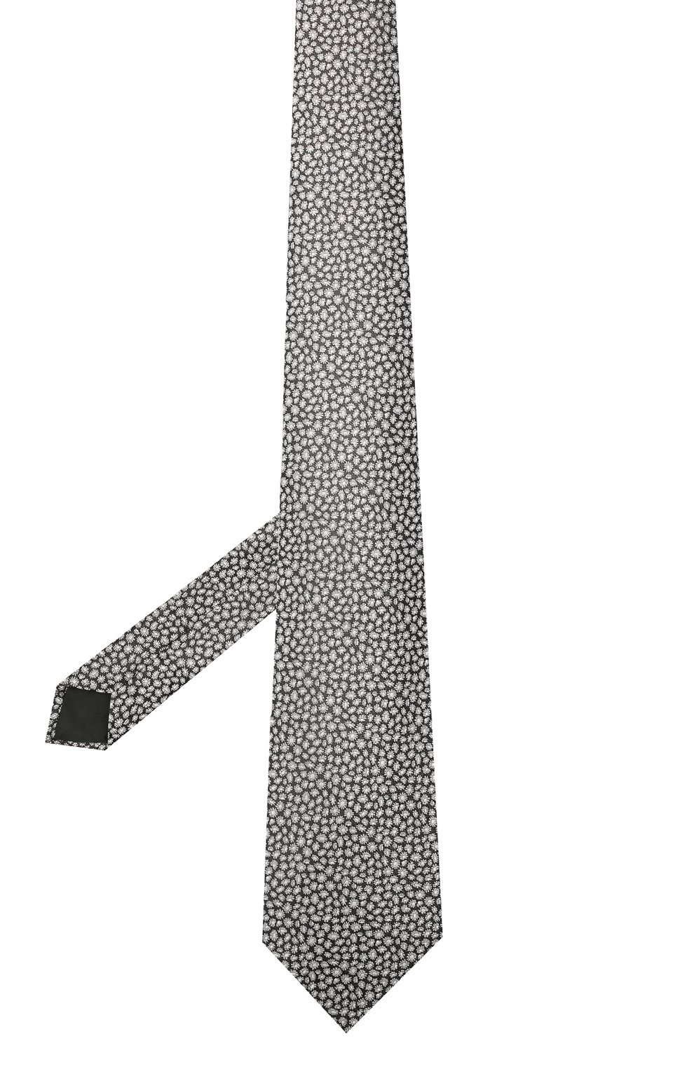 Шелковый галстук LANVIN серого цвета по цене 12600 руб., арт. 2230/TIE, фото 2 Шелковый галстук LANVIN, арт. 2230/TIE, фото 2