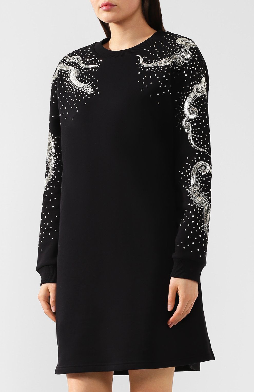 Хлопковое платье GIVENCHY черного цвета по цене 155000 руб., арт. BW20DGG0E1, фото 3 Хлопковое платье GIVENCHY, арт. BW20DGG0E1, фото 3