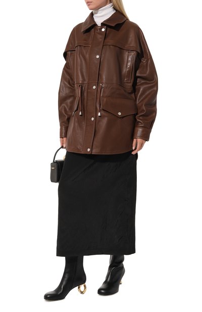 Кожаная куртка LESYANEBO, арт. SS23/LEATHERJ002, фото 2