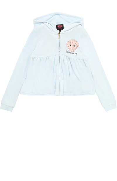 Спортивный кардиган свободного кроя с принтом JUICY COUTURE, арт. GTKJ87478, фото 1