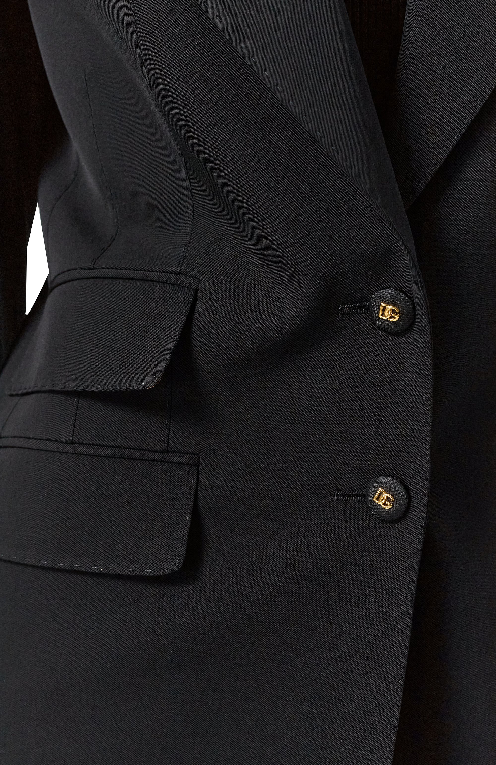 Шерстяной жакет DOLCE & GABBANA, арт. F29Z8T/GDCL0, фото 4