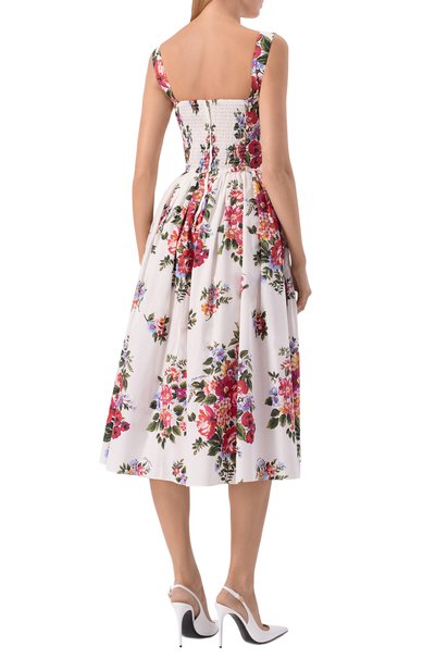 Хлопковое платье DOLCE & GABBANA, арт. F6TTGT/HS5UU, фото 3