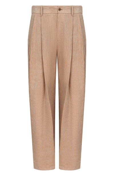 Мужские льняные брюки GIORGIO ARMANI, арт. GM004077/TE23125