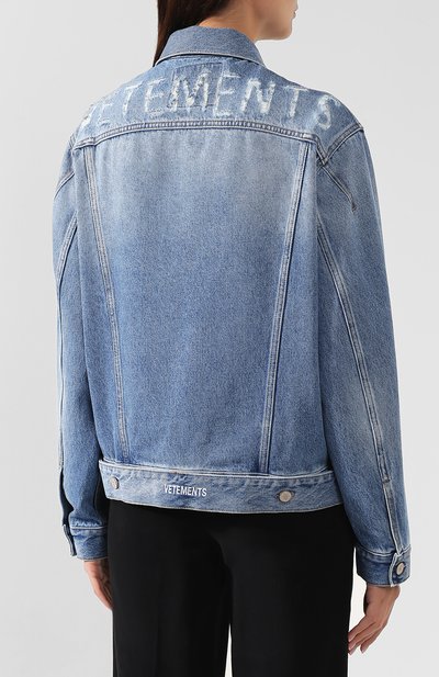 Джинсовая куртка VETEMENTS, арт. UAH20JA604/W, фото 4