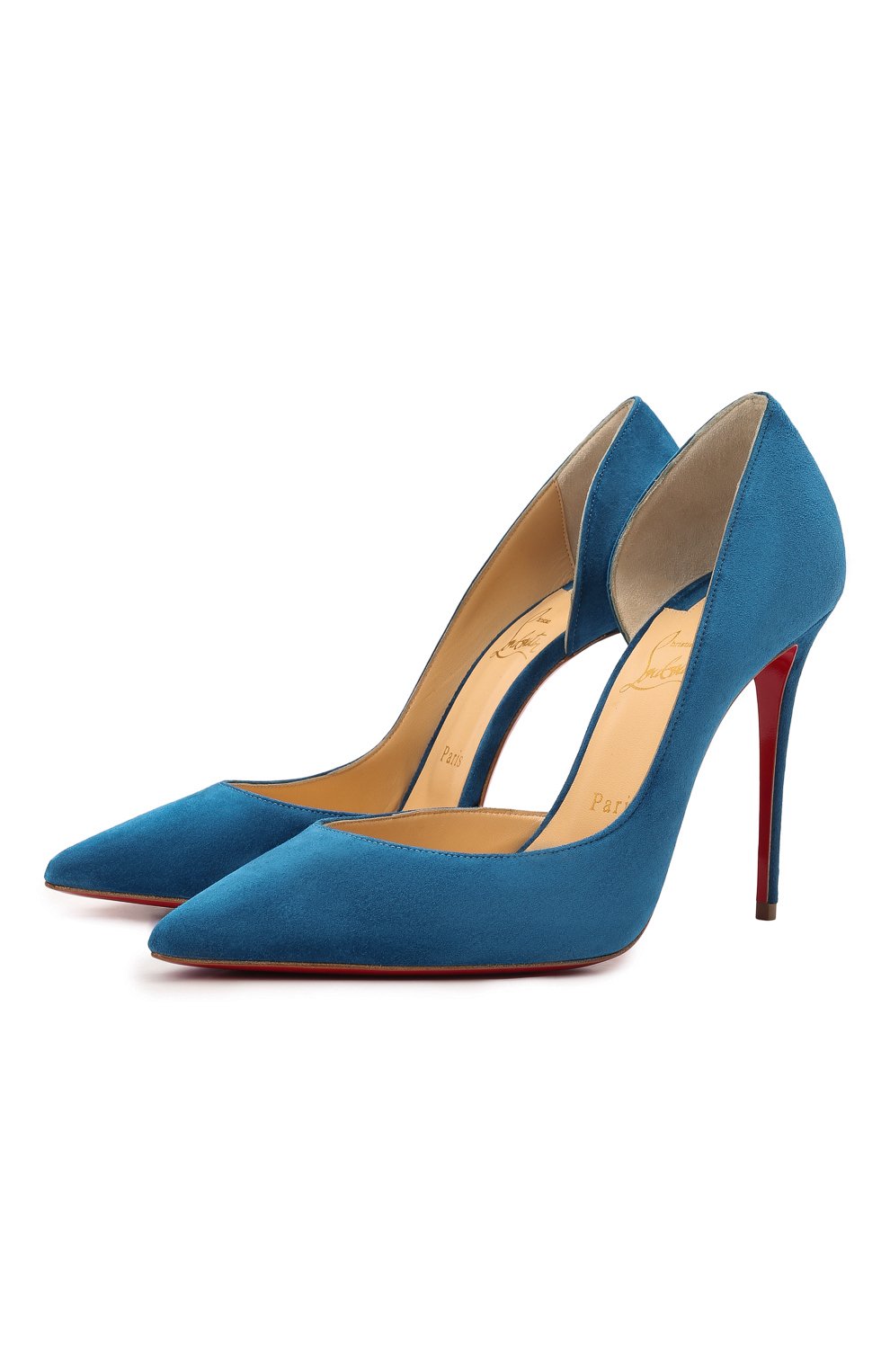 Замшевые туфли iriza 100 CHRISTIAN LOUBOUTIN, арт. 3130523/IRIZA 100, фото 1