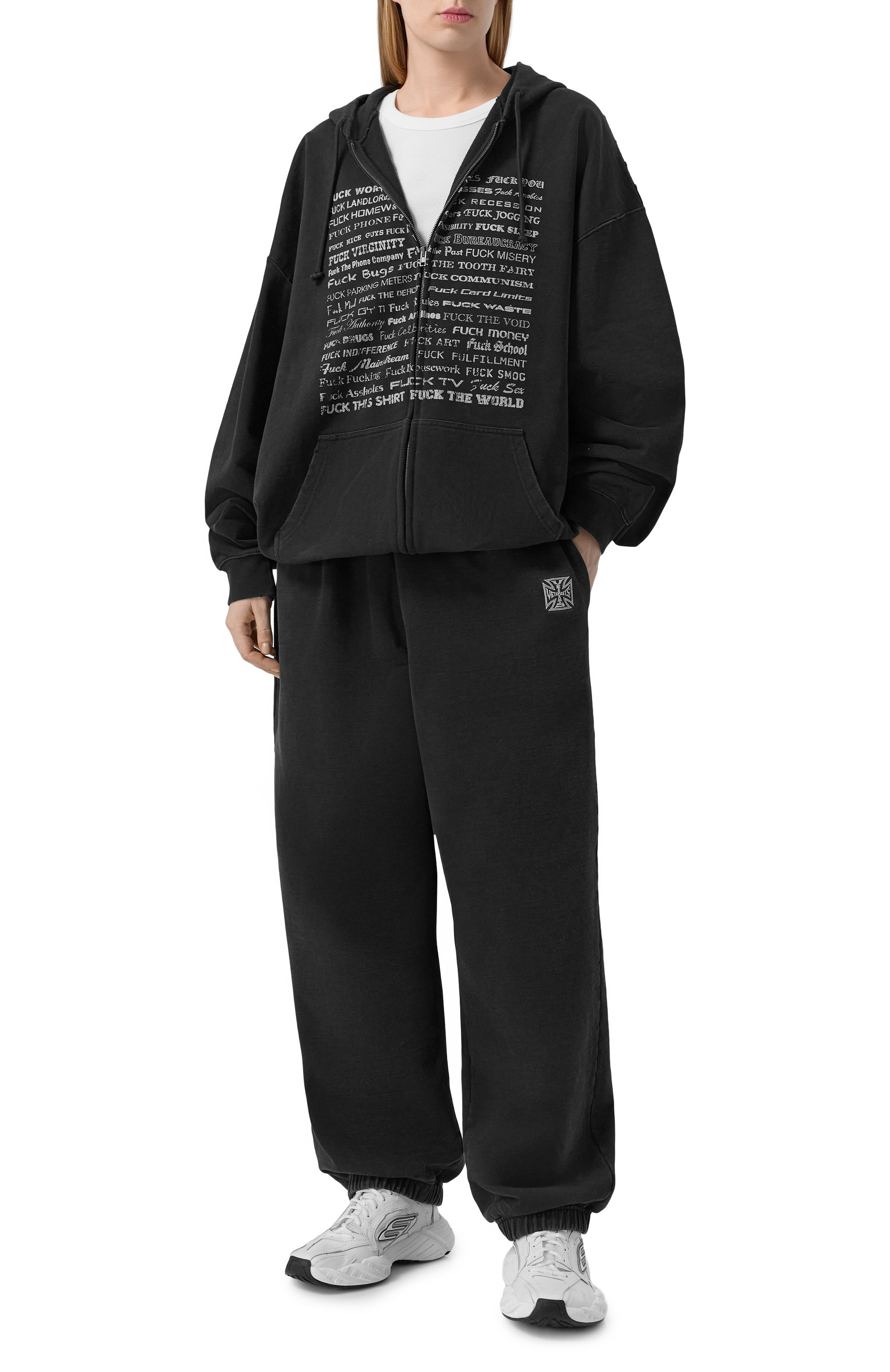 Хлопковые джоггеры VETEMENTS, арт. ME76SP160B/1302 M0LLET0N, фото 3
