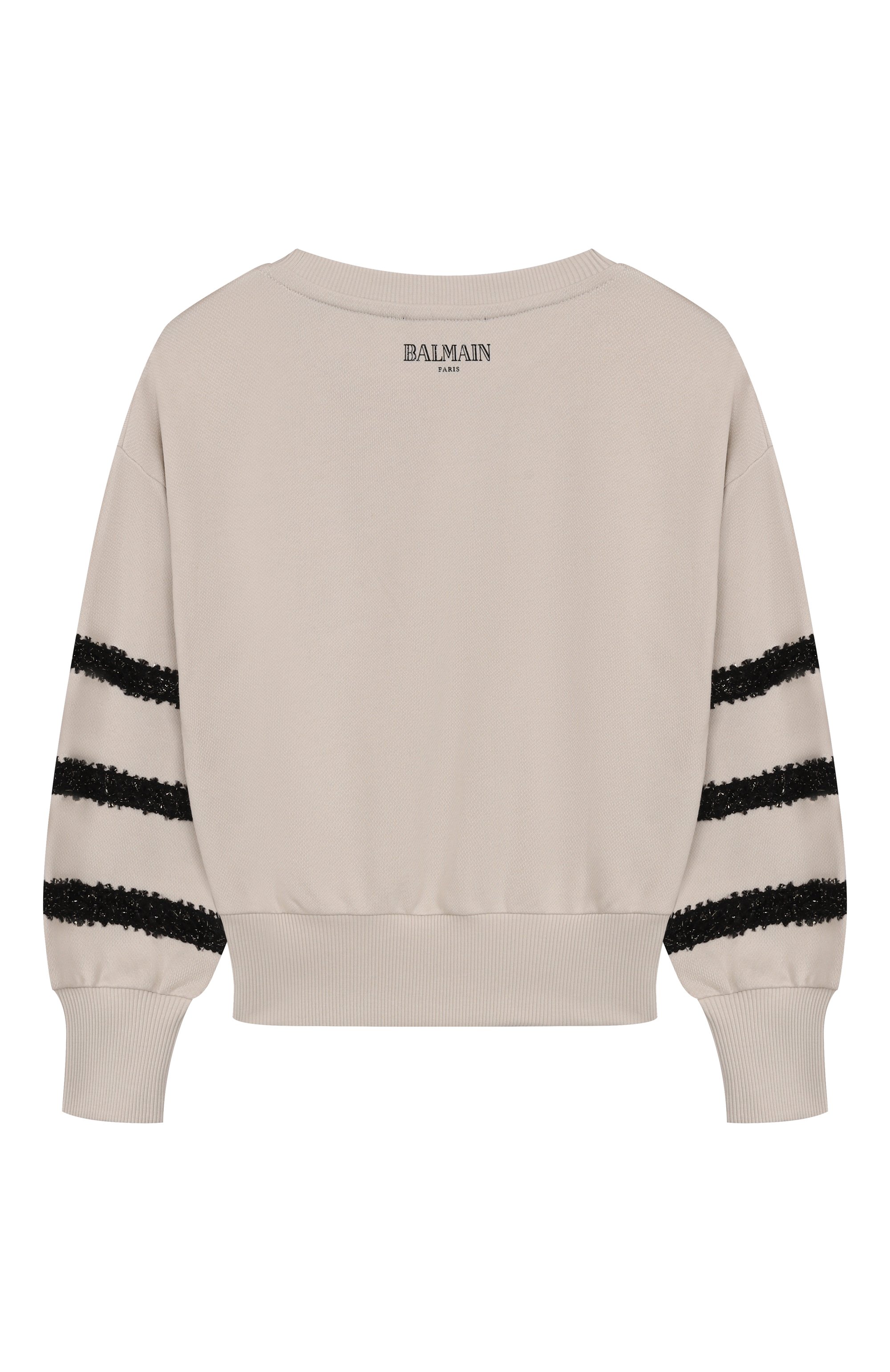 Хлопковый свитшот BALMAIN, арт. BX4A20, фото 2