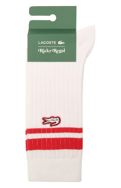 Хлопковые носки lacoste x ricky regal LACOSTE, арт. RA1758, фото 1