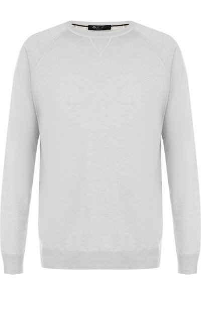 Джемпер тонкой вязки из смеси шелка и кашемира LORO PIANA, арт. FAI0855,  фото 1