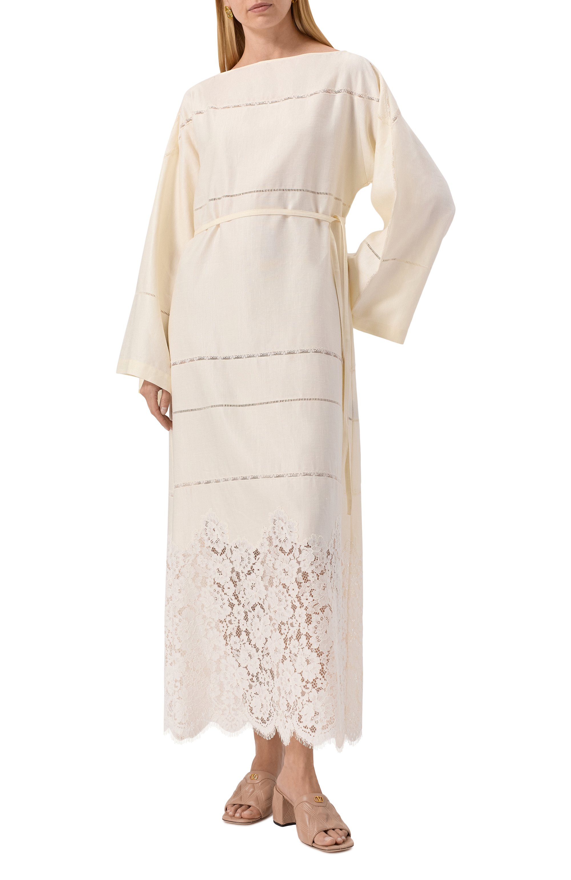 Платье изо льна и шелка MVST, арт. 25E/X2P/0/H021/5546, фото 3