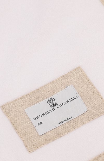 Полотенце BRUNELLO CUCINELLI белого цвета по цене 26400 руб., арт. BB925L136, фото 2 Полотенце BRUNELLO CUCINELLI, арт. BB925L136, фото 2