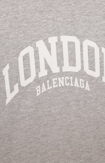 Хлопковая футболка BALENCIAGA, арт. 681864/TMV82, фото 3