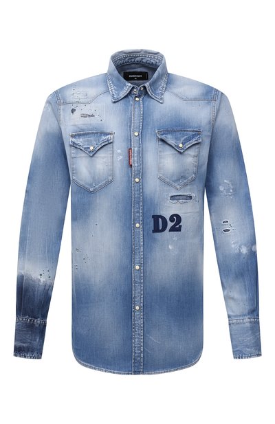 Джинсовая рубашка DSQUARED2, арт. S74DM0494/S30341, фото 1