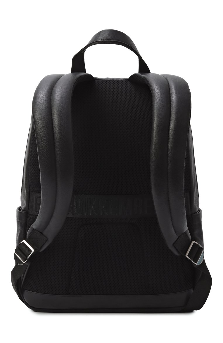 Мужской рюкзак jade DIRK BIKKEMBERGS черного цвета, арт. BKZA01077M | Фото 6 (Сумки-технические: Рюкзаки - большие; Стили: Классический; Размер: large; Материал: Натуральная кожа; Автоматизация ТО: Проставлено; Автоматизация состава: Проставлено)