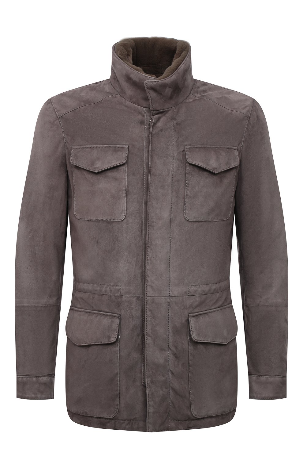 Замшевая куртка с меховой отделкой ANDREA CAMPAGNA, арт. A3T144/5603, фото 1