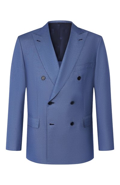 Мужской пиджак из шерсти и шелка BRIONI, арт. RG0K00/P9A8S/LIPARI