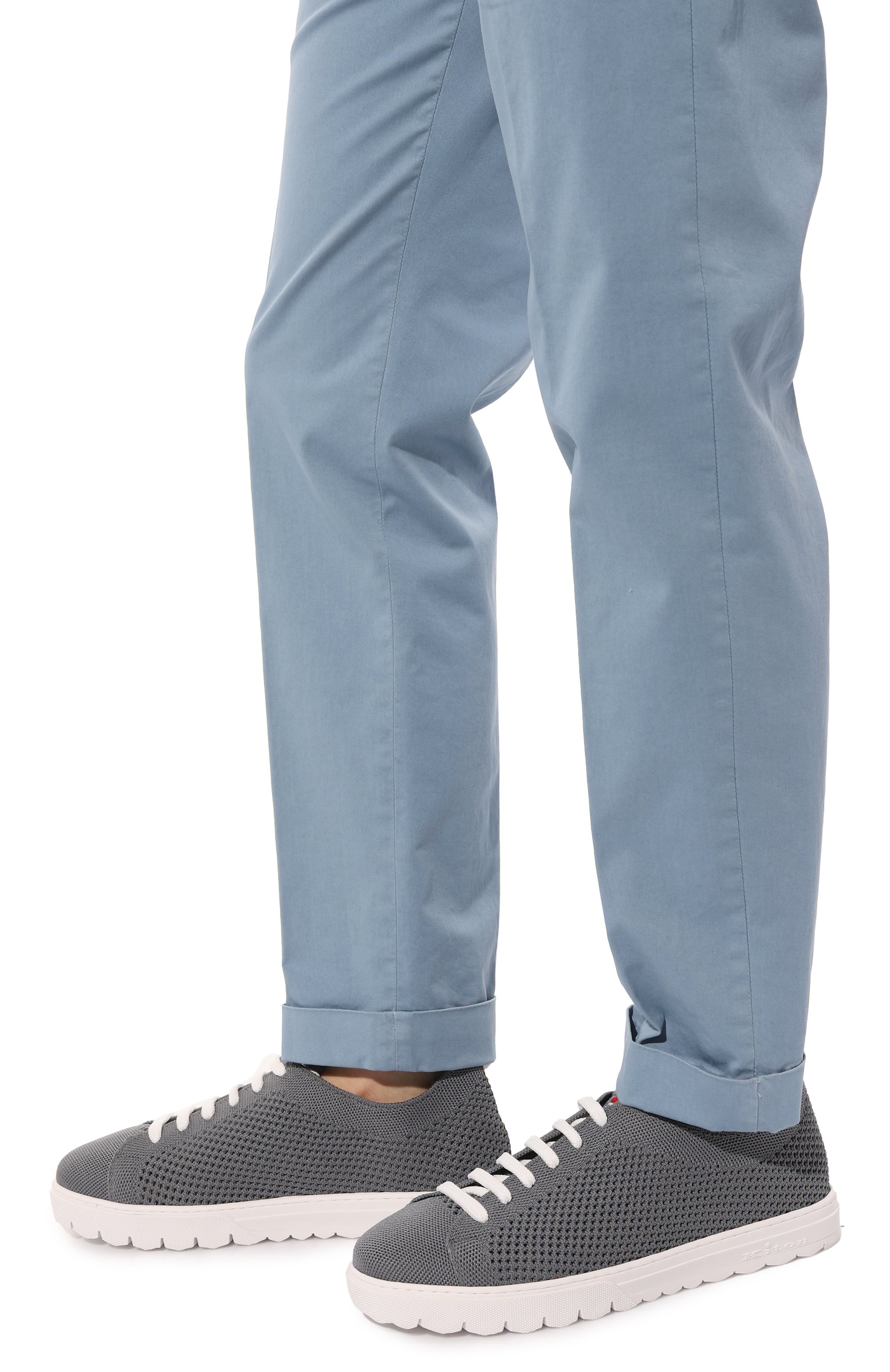 Текстильные кеды KITON, арт. USSA119N01065, фото 3