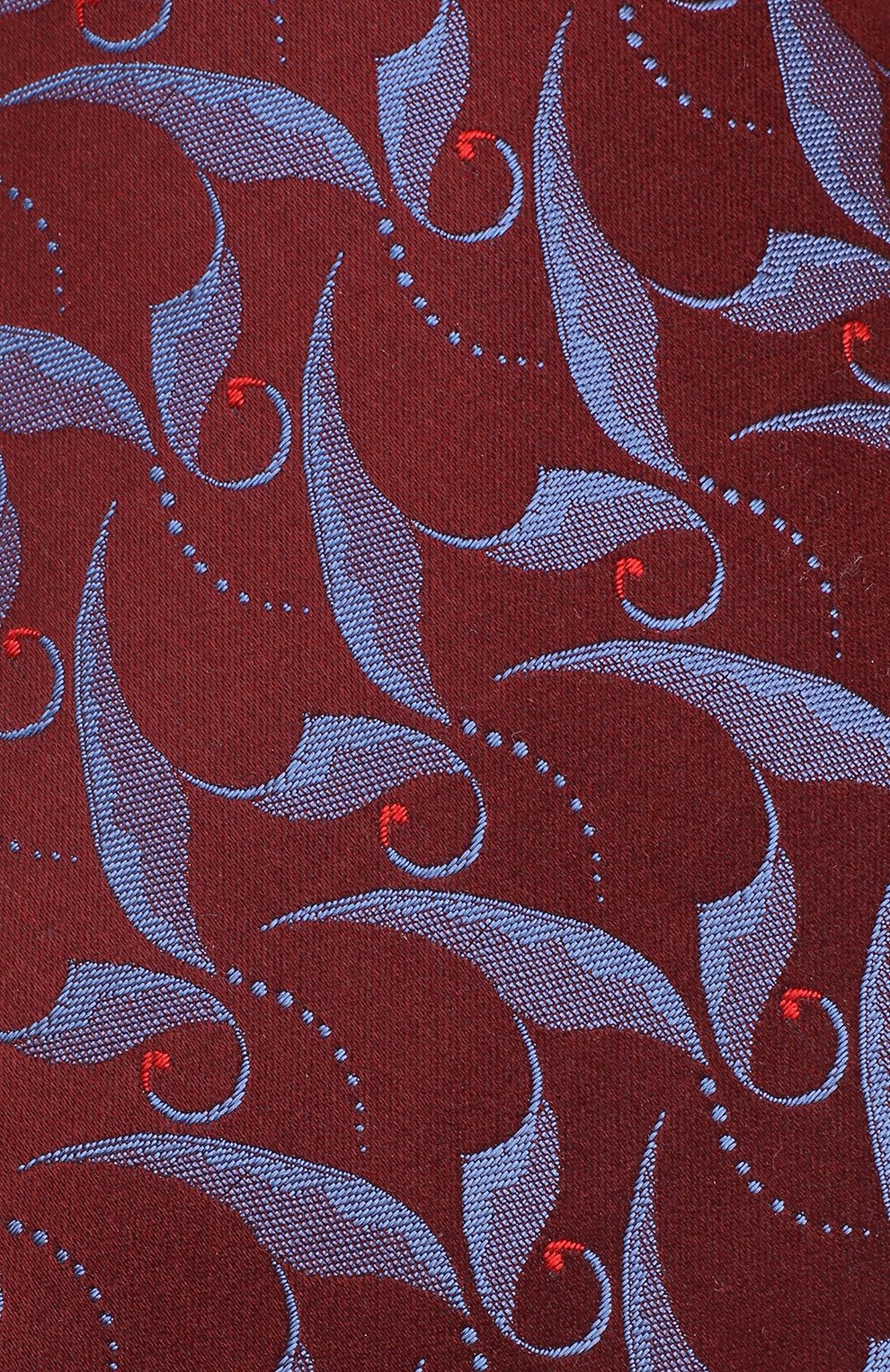 Шелковый галстук ZILLI красного цвета по цене 25800 руб., арт. 50323/TIES, фото 3 Шелковый галстук ZILLI, арт. 50323/TIES, фото 3