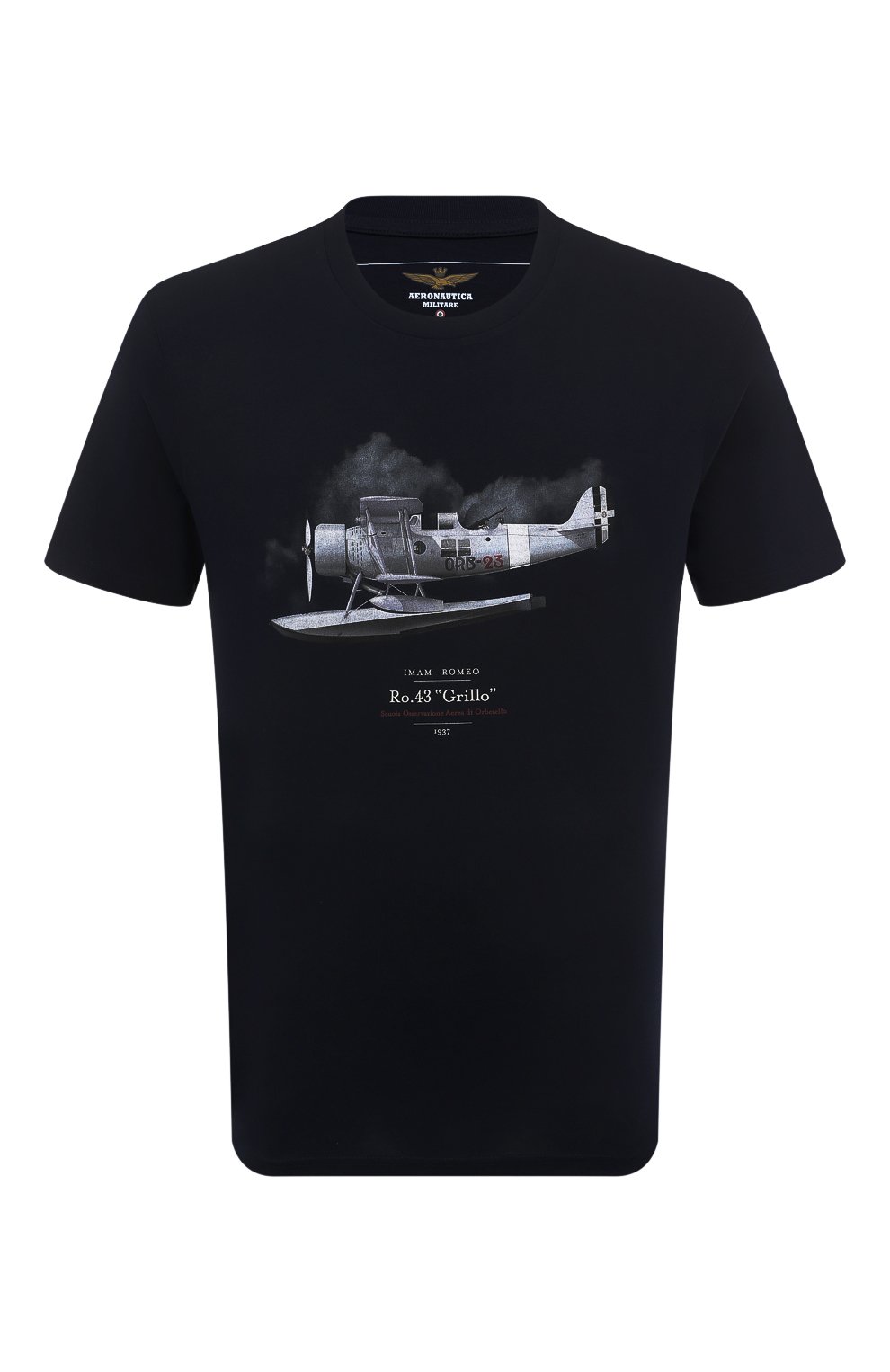 Хлопковая футболка AERONAUTICA MILITARE, арт. TS2361J607, фото 1