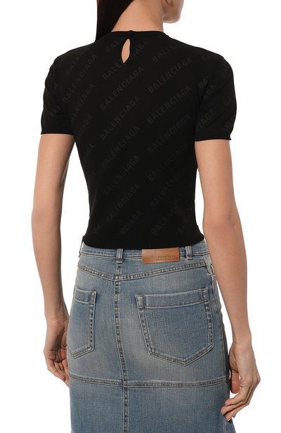 Хлопковый топ BALENCIAGA, арт. 747259/T3277, фото 4