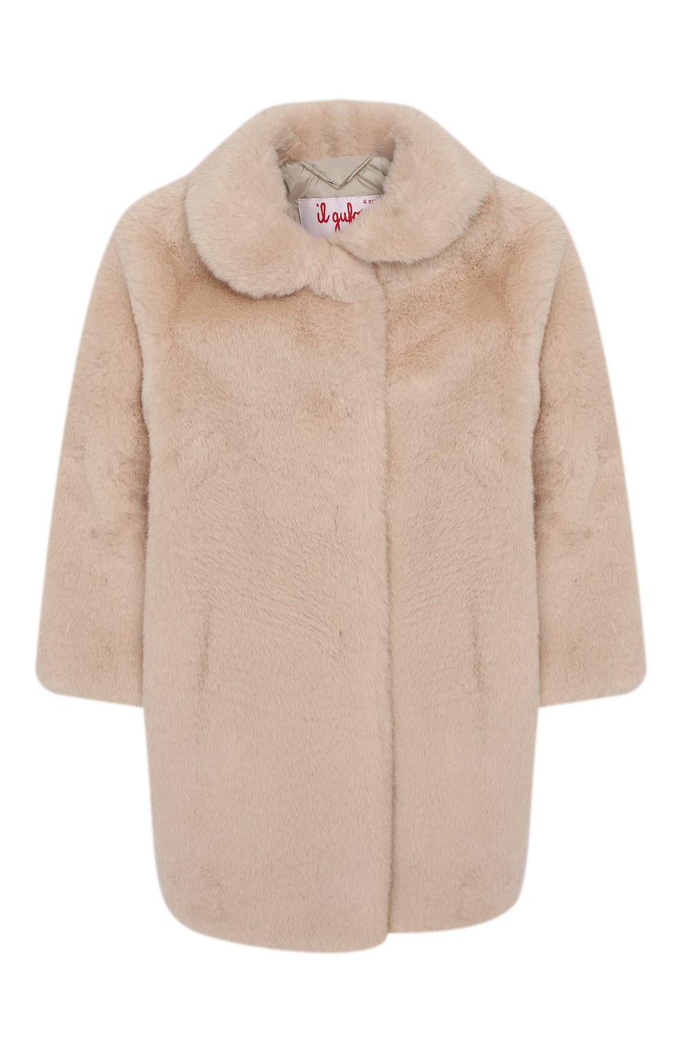 Шуба из экомеха IL GUFO, арт. A19GP247PE008/10A-12A, фото 1