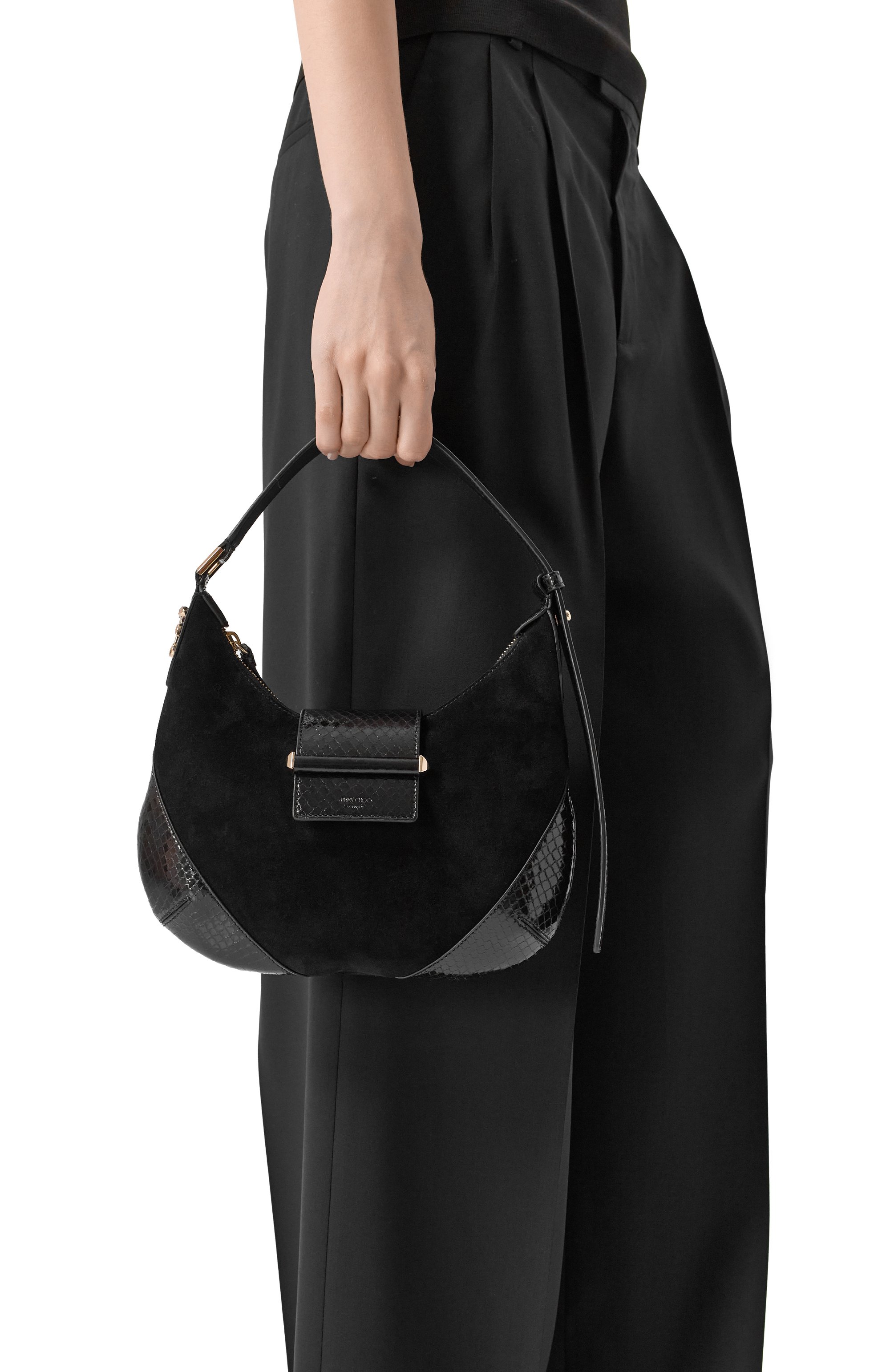 Сумка bar small JIMMY CHOO, арт. BARH0B0S0GZ, фото 2