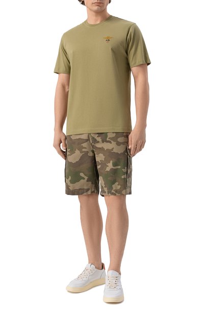 Мужские хлопковые шорты AERONAUTICA MILITARE, арт. BE0281UCT04296