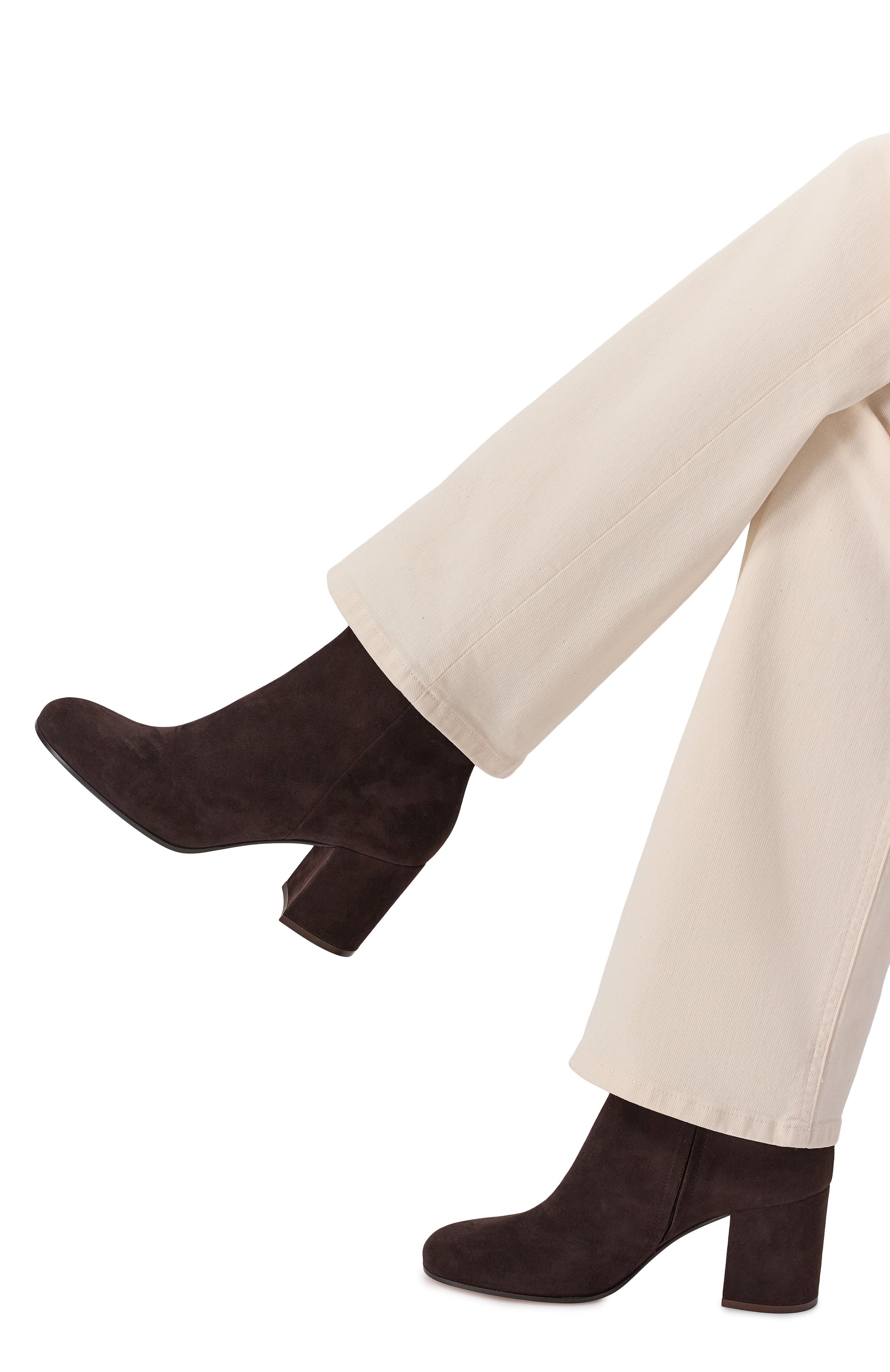 Замшевые ботильоны joelle 70 GIANVITO ROSSI, арт. G73065.70RIC.CASM0KA, фото 2