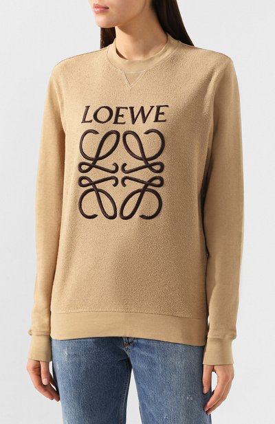 Хлопковый свитшот LOEWE, арт. S6199800CR, фото 3