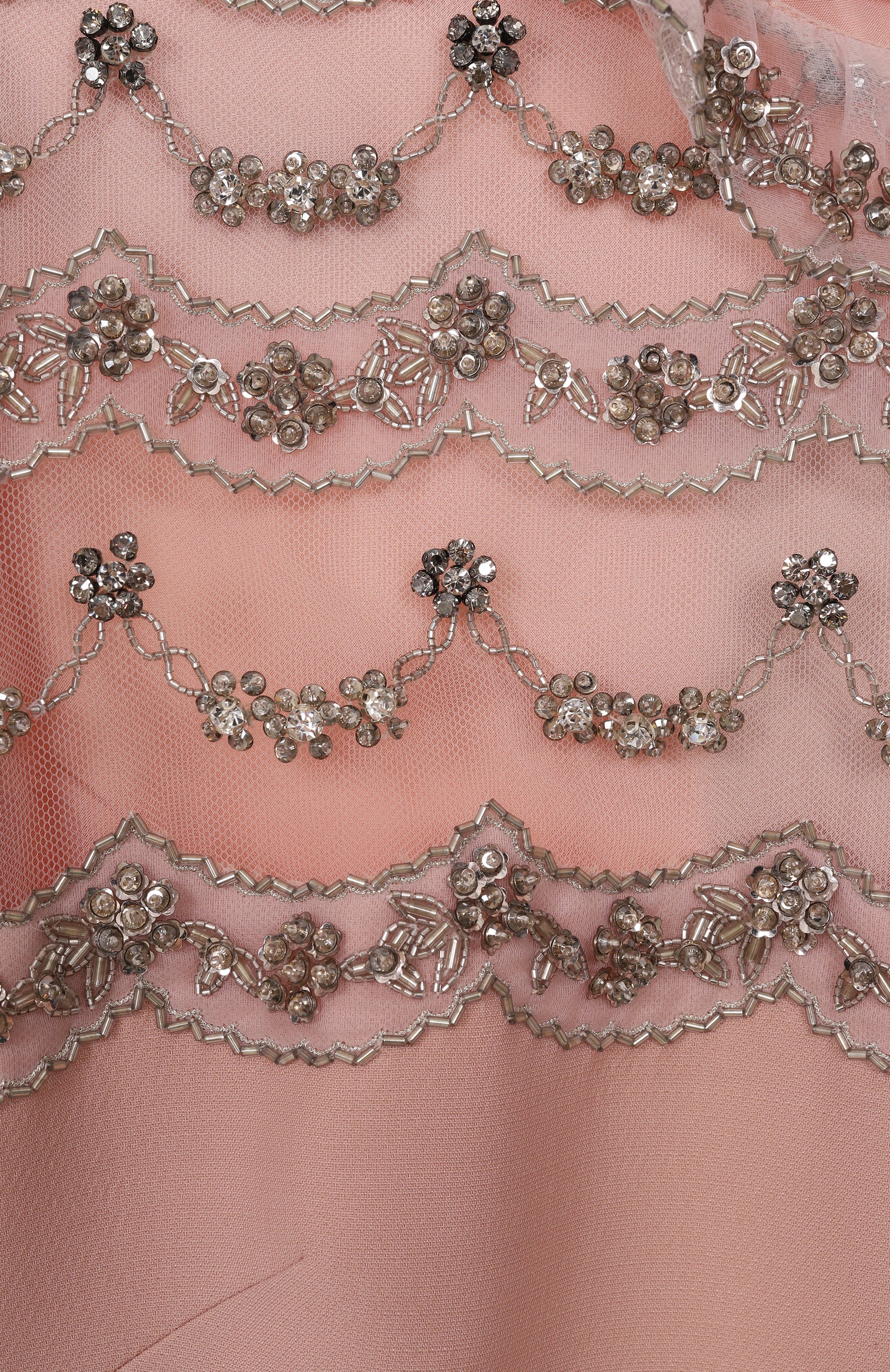 Платье из шерсти и шелка VALENTINO, арт. 6B3VAEL01CF, фото 6