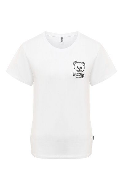 Женская хлопковая футболка MOSCHINO, арт. A0703/4406