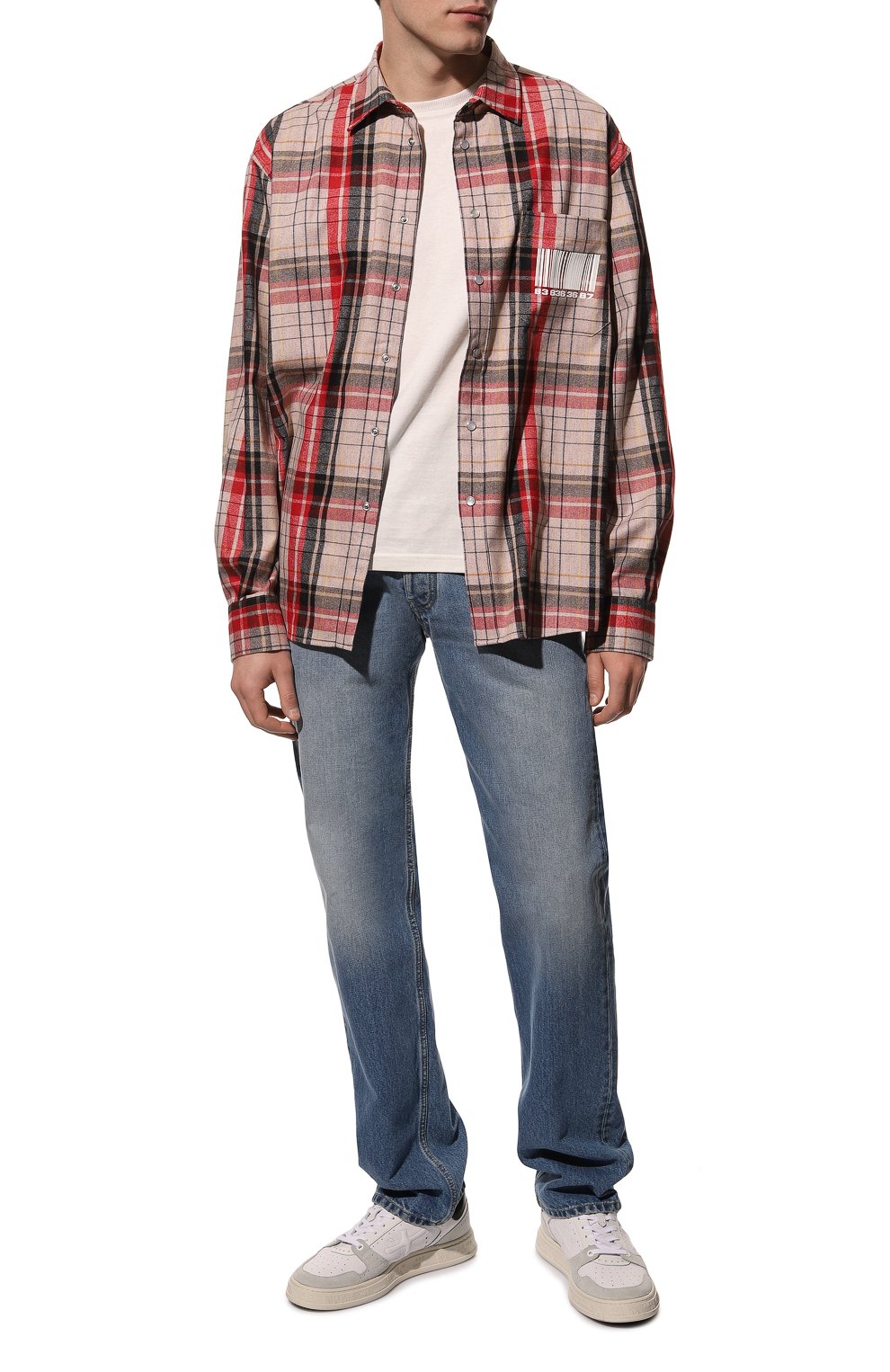 Рубашка из шерсти и хлопка VTMNTS, арт. VL14SH750S/5037, фото 2