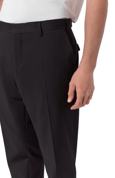 Брюки из хлопка и шерсти DRIES VAN NOTEN, арт. 020904-2302-900, фото 5