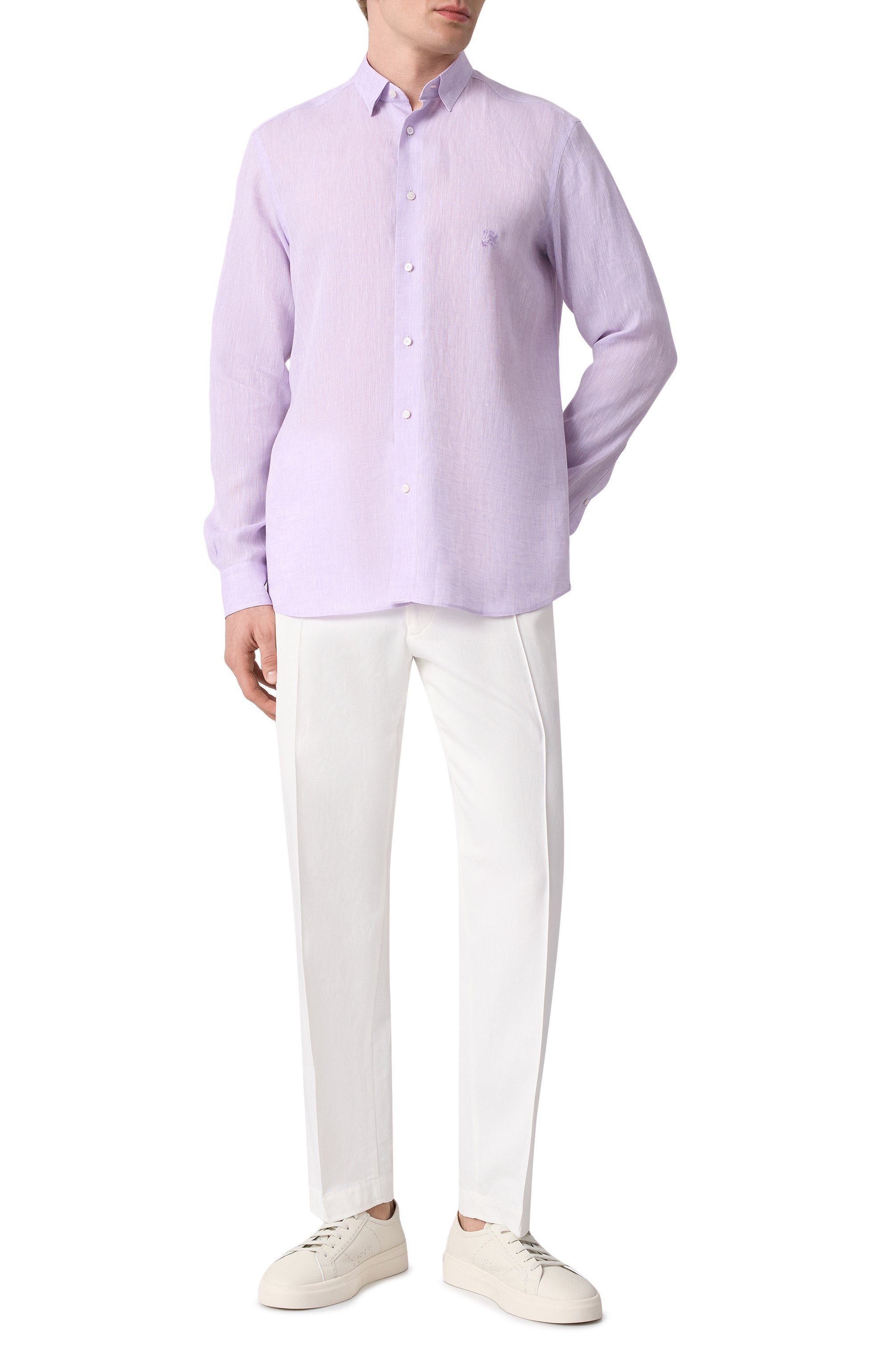 Льняная рубашка ZILLI, арт. LINAS1M080013123U, фото 2