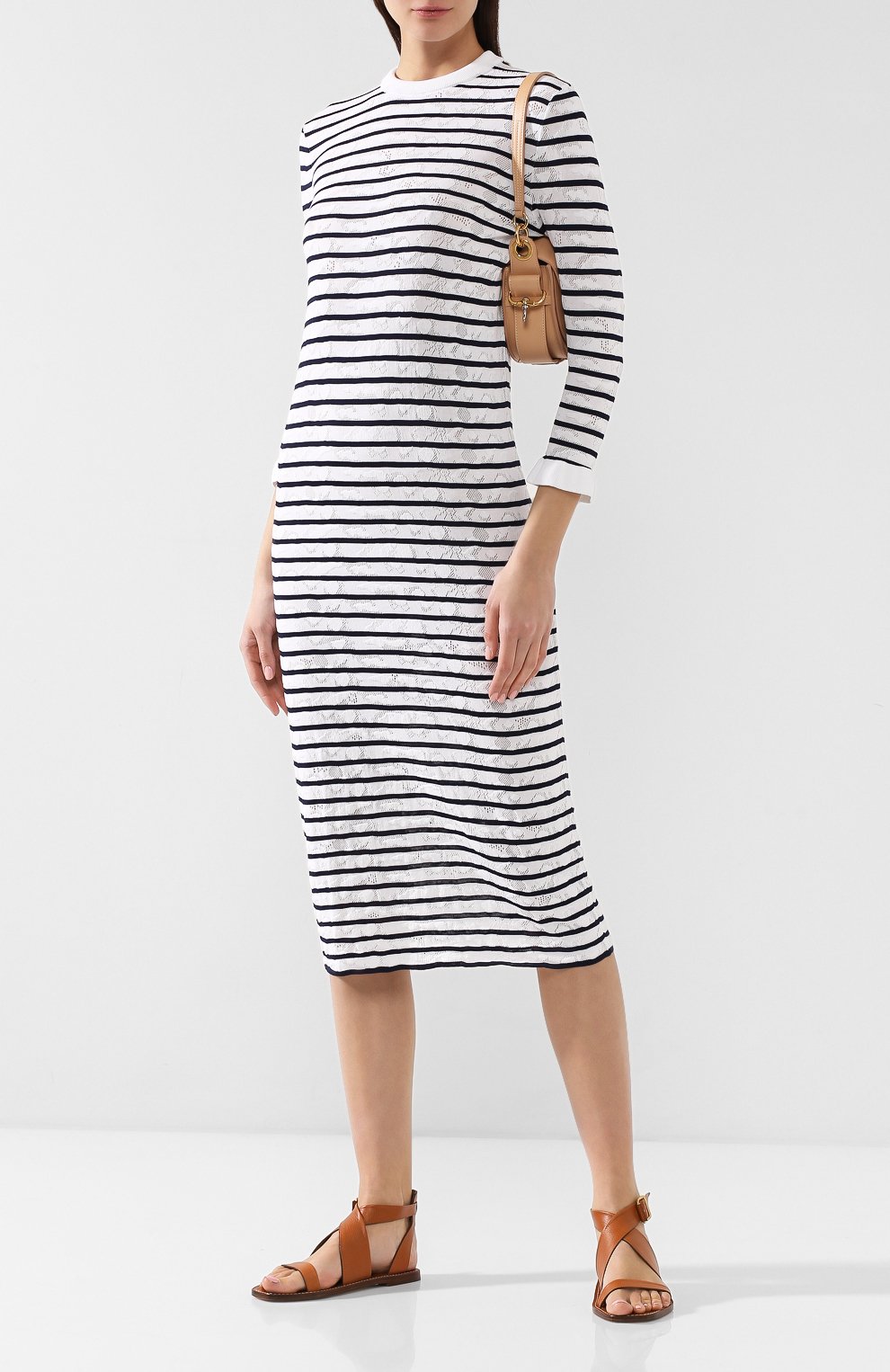 Платье в полоску CHLOÉ, арт. CHC19SMR13840, фото 2