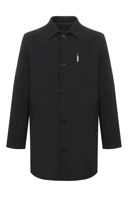 Двусторонний плащ Stefano Ricci MDJ5300200/PL001H/60-62 Чёрный MDJ5300200/PL001H/60-62