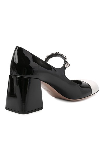 Кожаные туфли MIU MIU, арт. 5I248D-ZHV-F0967-A065, фото 4