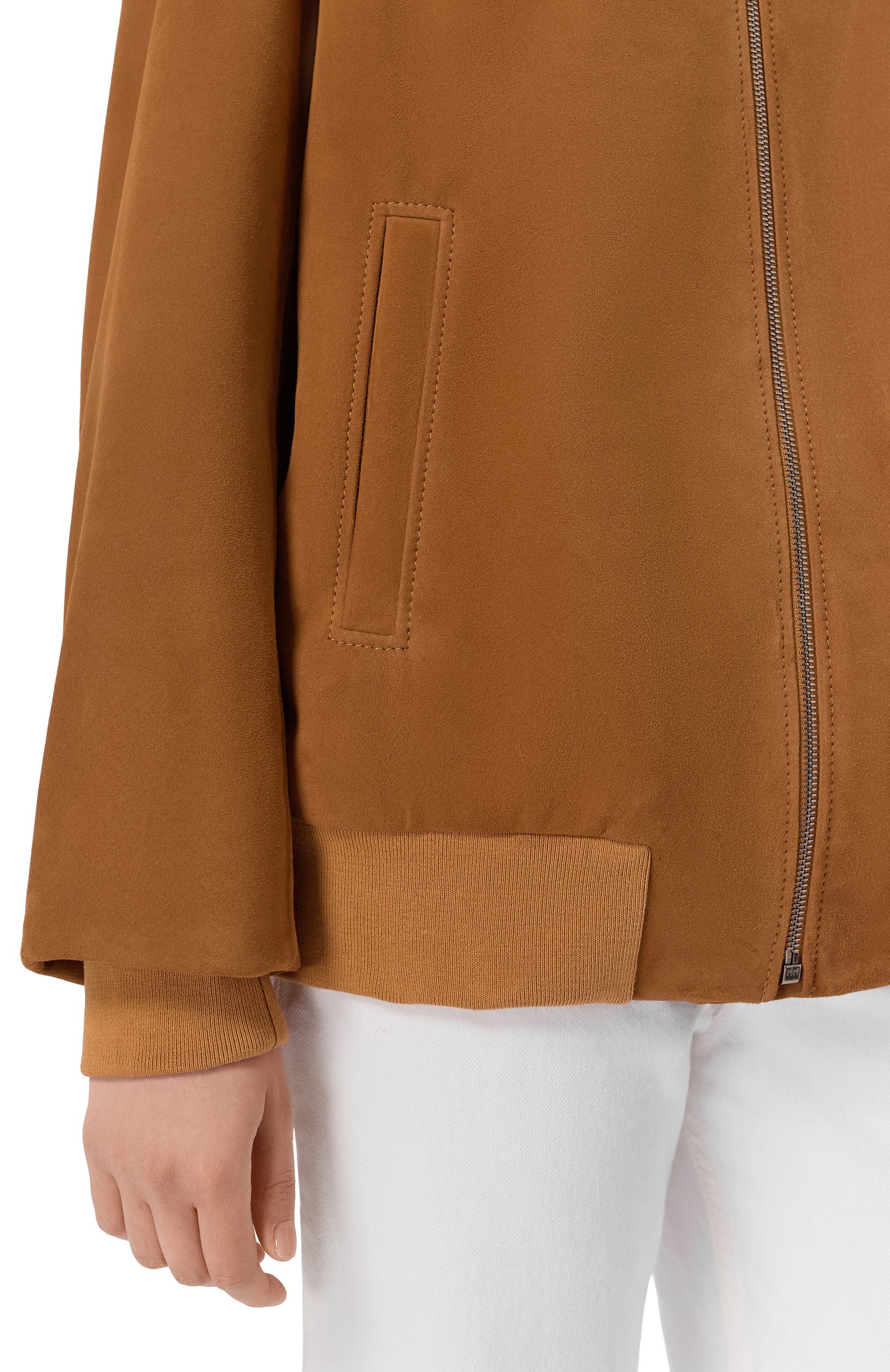 Замшевый бомбер MASLOV, арт. SMB01, фото 5