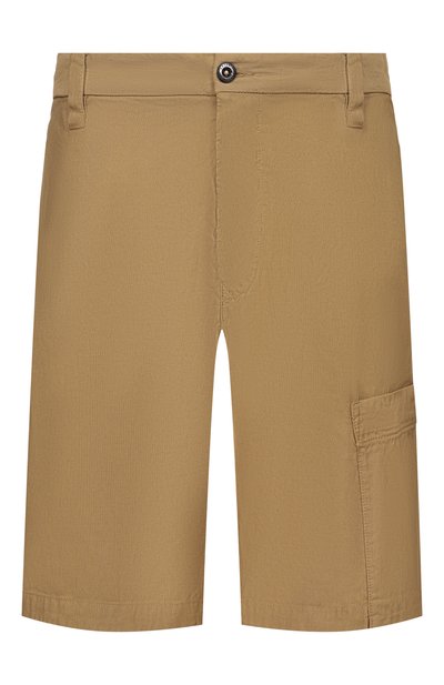 Мужские шорты из хлопка и льна C.P. COMPANY, арт. 20CMBE252A/110658G