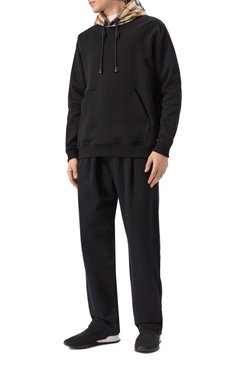 Мужские текстильные кроссовки KITON черного цвета, арт. USSA324N0104503 | Фото 2 (Подошва: Массивная; Материал сплава: Проставлено; Драгоценные камни: Проставлено; Материал внешний: Текстиль; Материал внутренний: Натуральная кожа; Кросс-КТ: Низкие; Стили: Классический; Материал утеплителя: Без утеплителя)