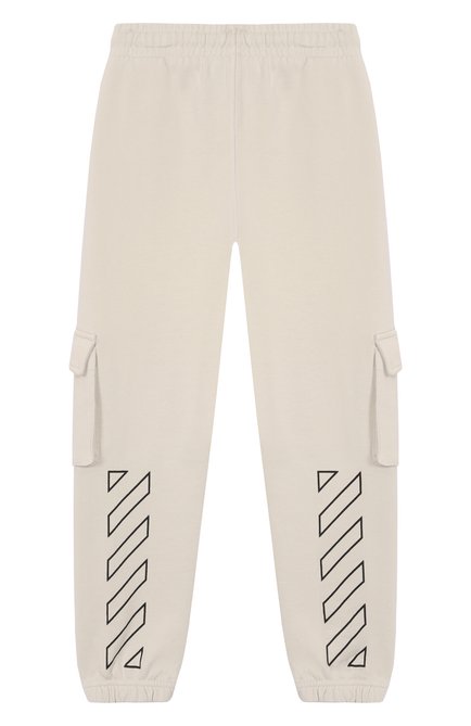 Хлопковые джоггеры OFF-WHITE, арт. 0BCH005S25FLE001/4-12