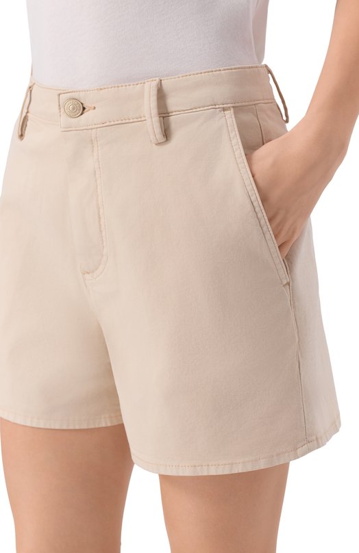 Джинсовые шорты 7 For All Mankind 7U7F0E39-3C5 Бежевый  7U7F0E39-3C5 Фото 5