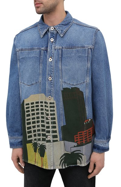 Джинсовая рубашка LOEWE, арт. H897Y02X01, фото 3