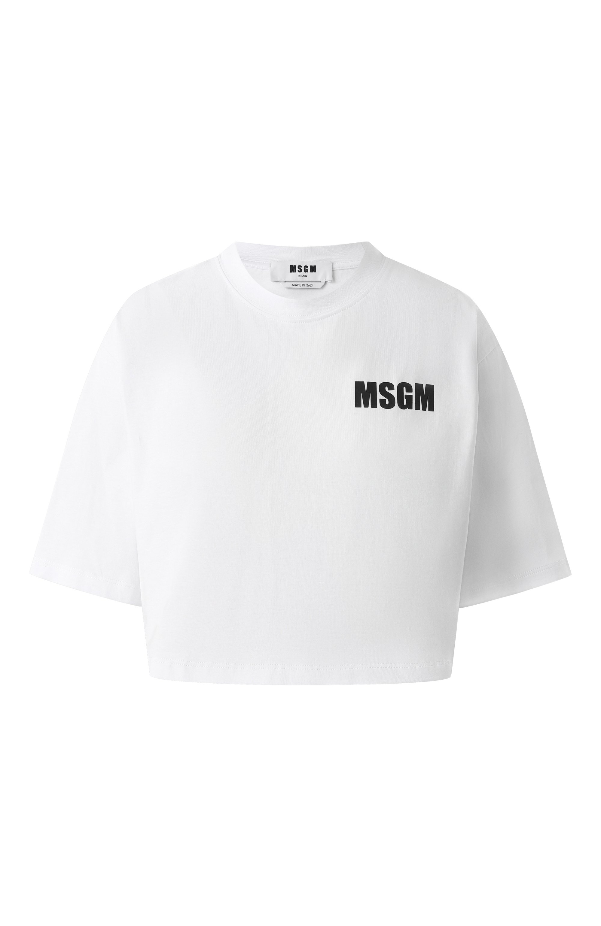 Хлопковая футболка MSGM, арт. 3841MDM94/257002, фото 1