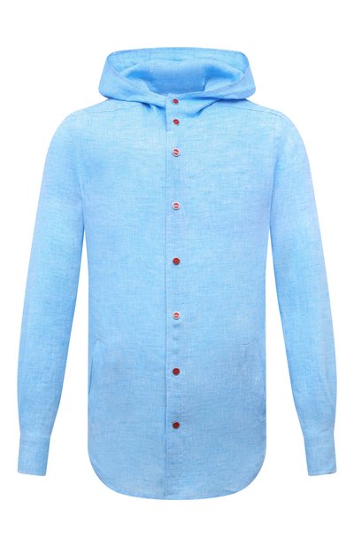 Мужская льняная рубашка KITON, арт. UMCMARH06940