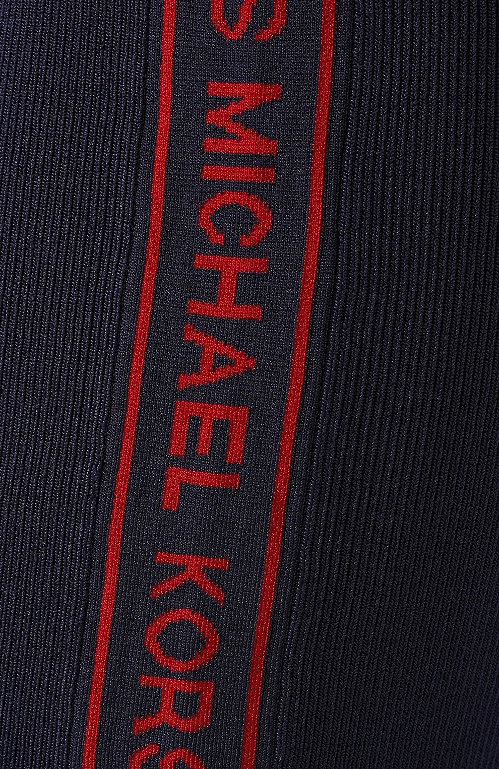 Юбка из вискозы MICHAEL MICHAEL KORS темно-синего цвета по цене 21100 руб., арт. MS97EX85ZW, фото 5 Юбка из вискозы MICHAEL MICHAEL KORS, арт. MS97EX85ZW, фото 5